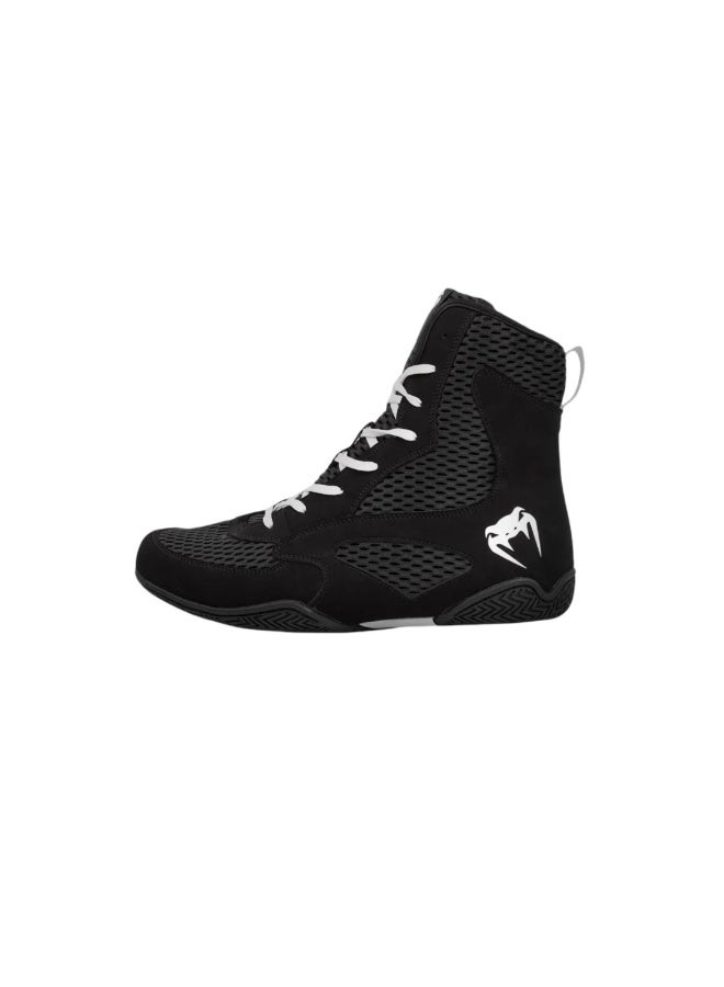 VENUM CONTENDER BOXING SHOES BLACK/WHITE - Image 2