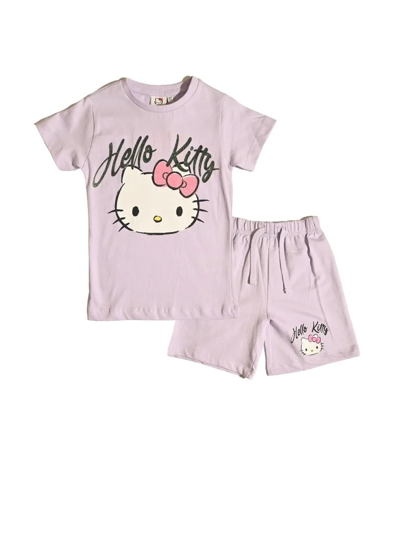 Hello Kitty HELLO KITTY GIRLS T-SHIRT & SHORT SET‬