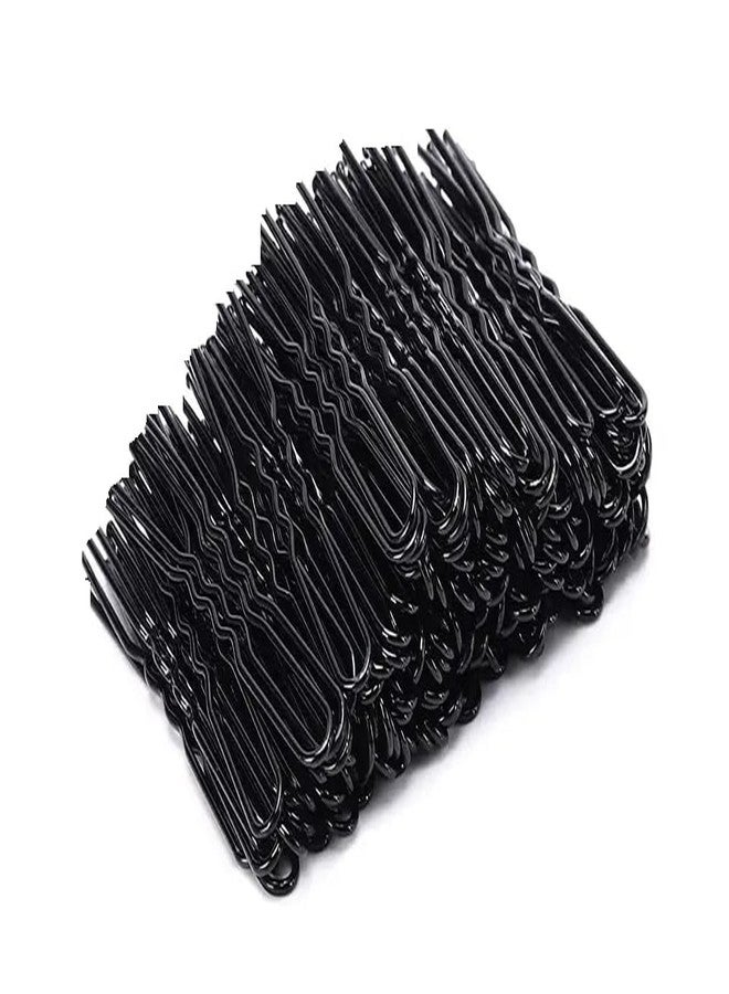 MYYNTI 96pcs U Shaped Hair Pins Ladies Hair Bun Hair Pin Girls Women Hairdressing Salon Hair Accessories | Stylish Hair pin for Hairstyling (Size 6cm/2.36inch 96pcs Wavy) - Image 1