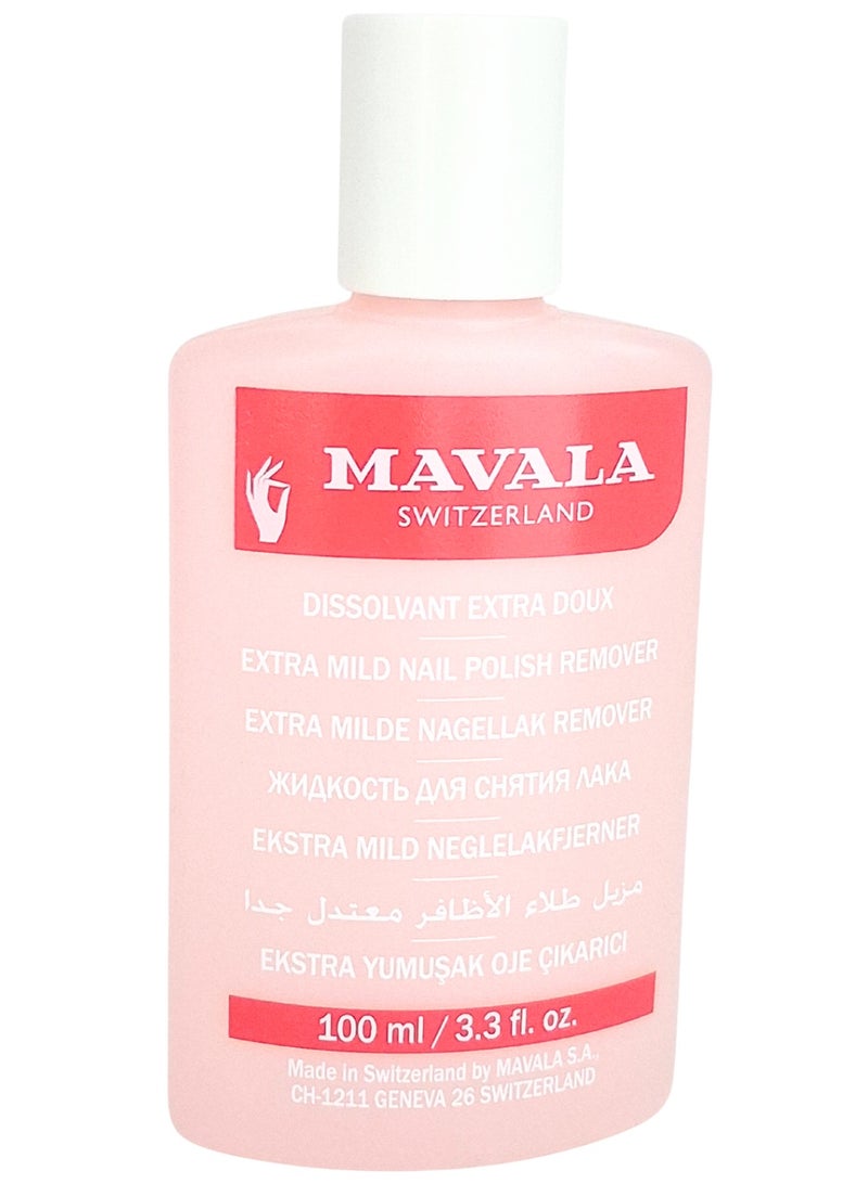 nail Mavala Nail Polish Remover Pink 100Ml