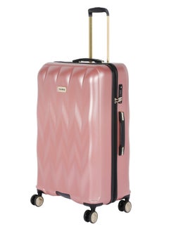 bebe BEBE Ellise Hardside Luggage on Wheels for Unisex | Ultra Lightweight ABS on with Spinner Wheels 4 Color Rose Gold  - Image 3