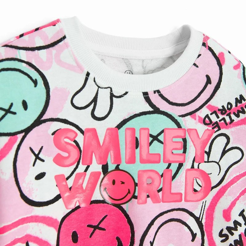 Cool Club by SMYK WHITE COTTON SWEATSHIRT