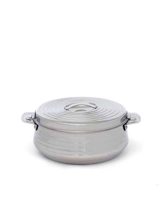 ماكسيما طقم علب طعام هيلوكس 8/5/3.5 لتر 3 قطع فضي - Image 4