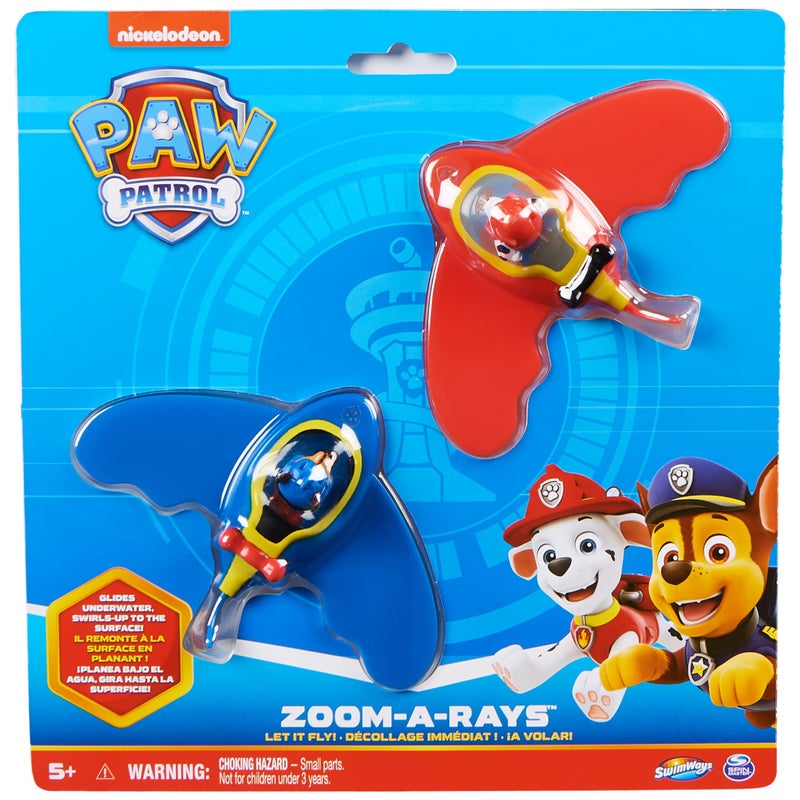 Swimways Paw Patrol Zoom-A-Rays Water Toys, Kids Pool Toys & Diving Toys, Paw Patrol Toys for Kids Aged 5 & Up, 2-Pack - Image 2