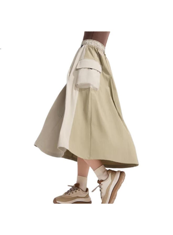 Beneunder Women'S A-Line Skirt Pleated Mid-Length Sunscreen Water-Repellent Workwear Umbrella Skirt New Spring Autumn Wr237 - Image 2