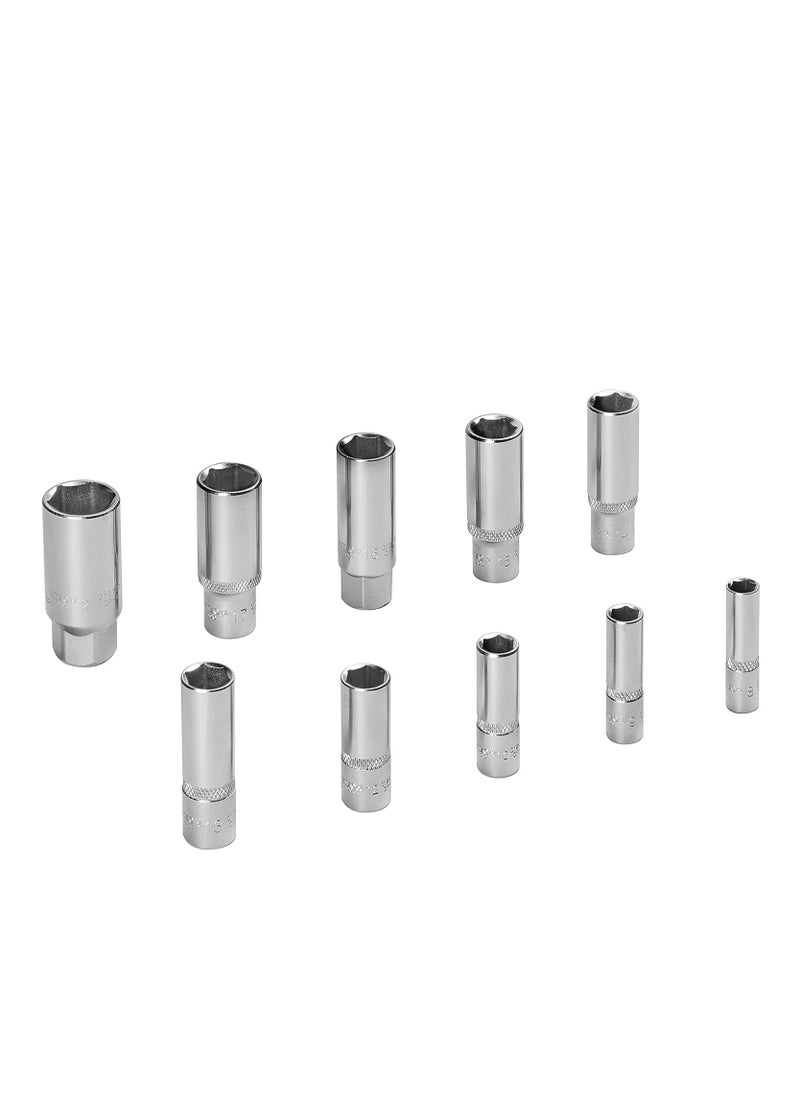 Jetech - Jetech 121 Pieces Mechanics tool set with 1/2 Inch, 1/4 Inch, 3/8 Inch Drive Sockets,for Auto Repairing and Household, with Storage Case - Image 1