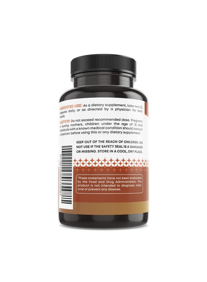 Ancient Bliss Lion's Mane Supplement (2 Month Supply)- 120 Vegan Mushroom Capsules- May Supports Mental Clarity, Energy & May Focus- Memory & Immune Support Mushroom Supplement - Image 3