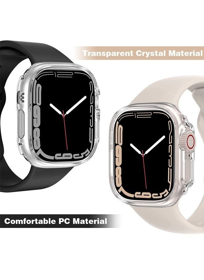 Rock Pow - Compatible with Apple Watch Ultra Screen Protector Case Soft Plated TPU All Around Scratch-Proof Screen Protector Cover Shockproof case for 49mm - Image 1