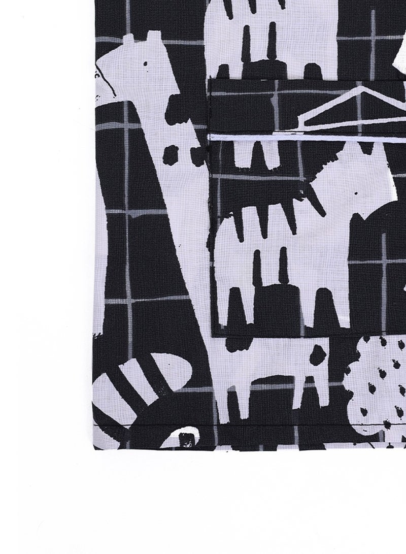 كيدابهو طقم بيجامات للأطفال - قطعتين بطبعة حيوانات لطيفة - Image 4