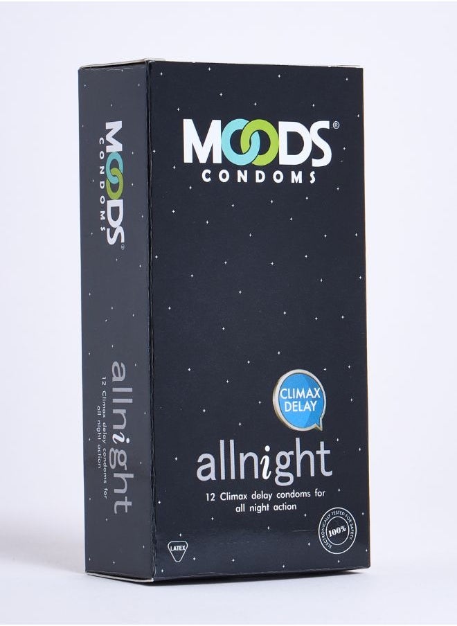 Moods - All Night Condoms 12 Pieces - Image 1