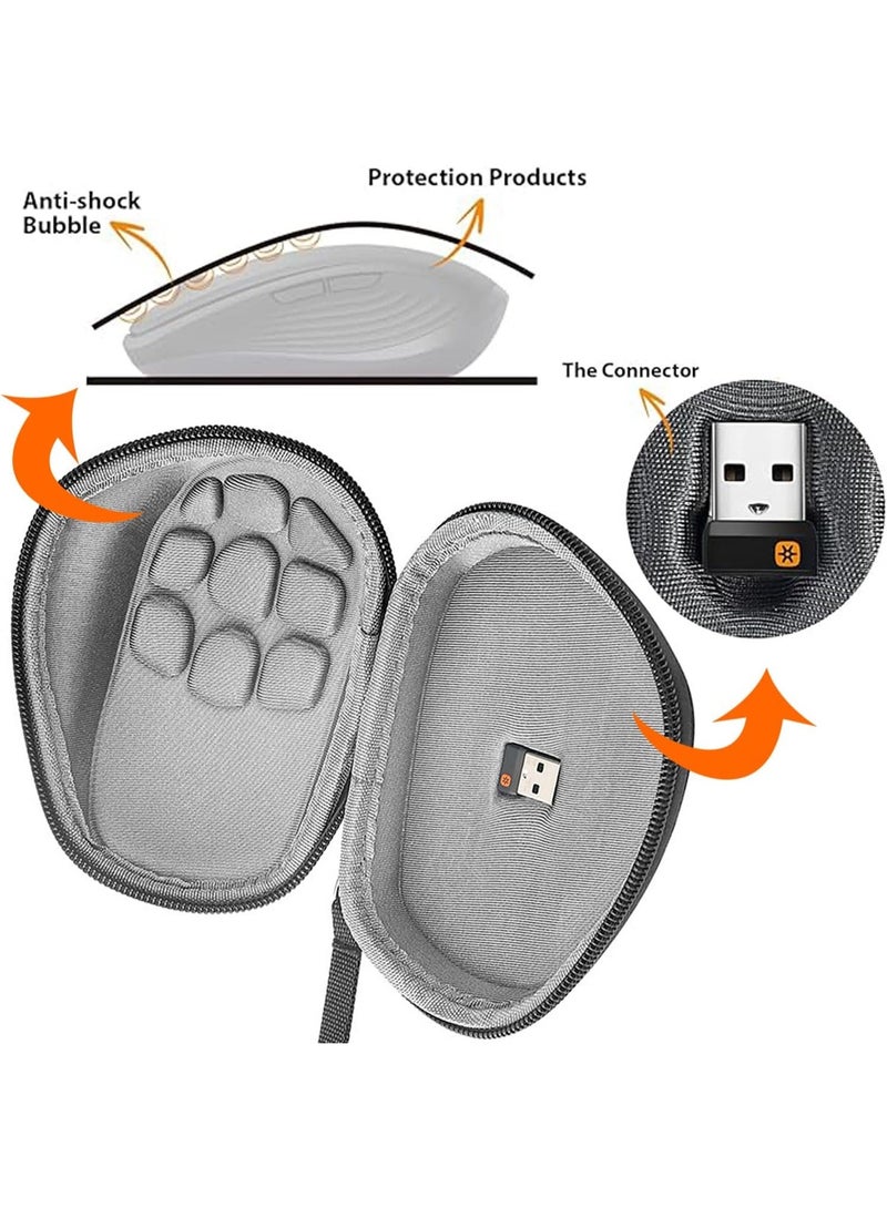 STAYOUNG Wireless Mouse Case - Hard Travel Black Case Portable Protective Storage Bag Compatible with Logitech MX Master 3 /3S/ Master 2S / MX Master (Black) - Image 4