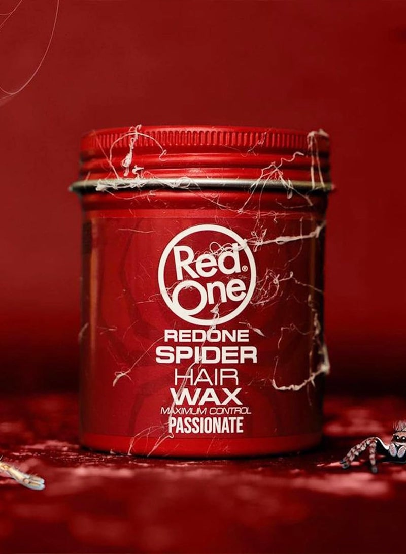 Redone RedOne Spider Hair Wax Maximum Control Passionate 100ml – Strong Hold & Flexible Styling Wax - Image 5