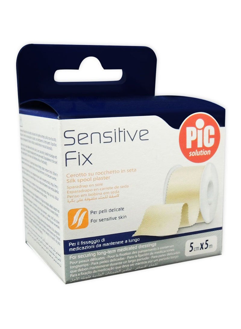 PIC لصقة حرير حساسة فكس 5 سم × 5 م