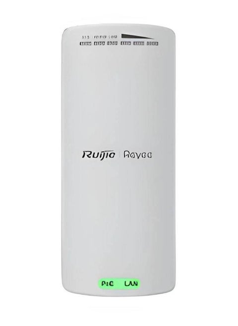 Ruijie 2.4GHz 300Mbps Wireless Bridge Kit – Pre-Paired Devices with 12V PoE Adapters | 500m Range | Plug & Play