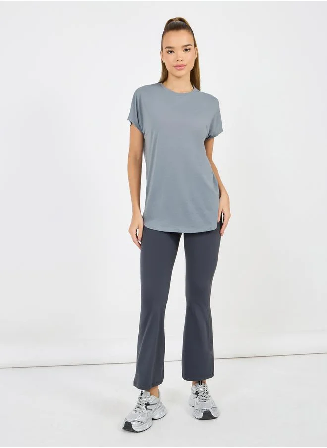 Styli Pack of 2 - Solid Curved Hem Top