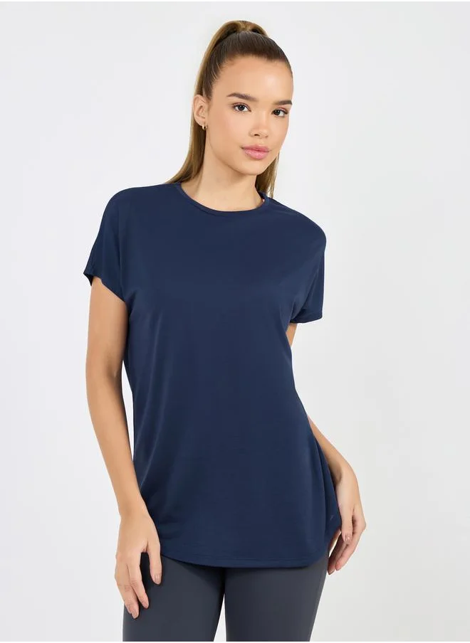 Styli Pack of 2 - Solid Curved Hem Top