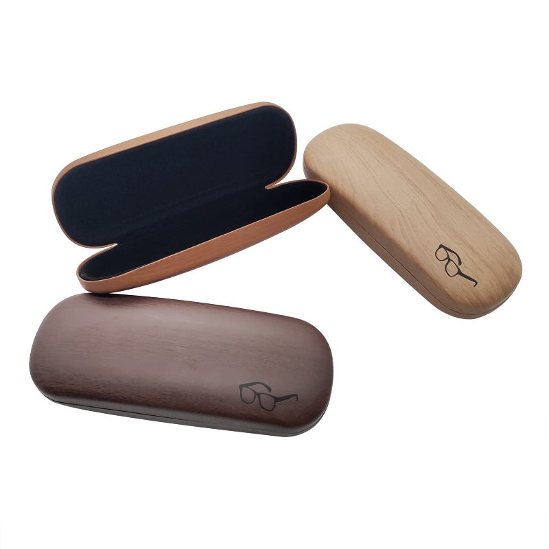 HSYMQ HSYMQ Hard Shell Glasses Case, Eye Glass Carry Case for Men Women, 3 Pack Eyeglass Sunglasses Cases  - Image 2