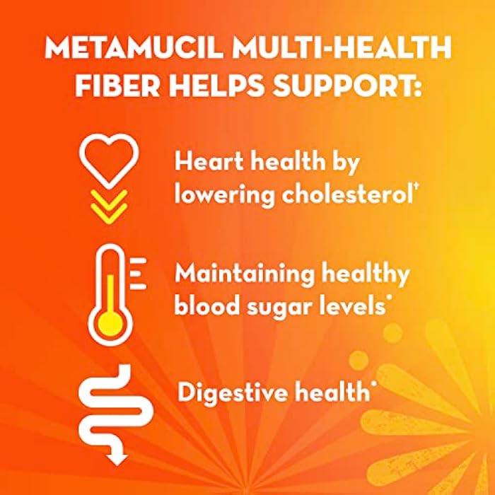 Metamucil, Psyllium Husk Capsules, 160 Capsules, 3-in-1 Fiber Supplement, Daily Psyllium Husk Fiber Capsules Help Support Digestive Health by Promoting Regularity*, Help Supplement Daily Fiber Intake - Image 2