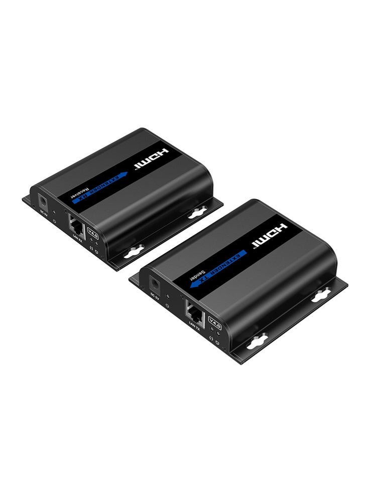 لينكينج ممدد HDMI لمسافة 120 متر عبر CAT6 بدقة 1080p@60Hz بنظام HDMI عبر الشبكة LKV383-4.0 من LENKENG - Image 1