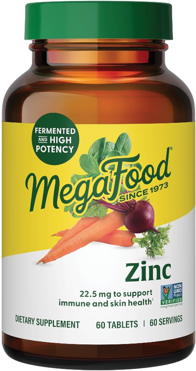 Megafood Zinc, 60 Tablets - Image 1