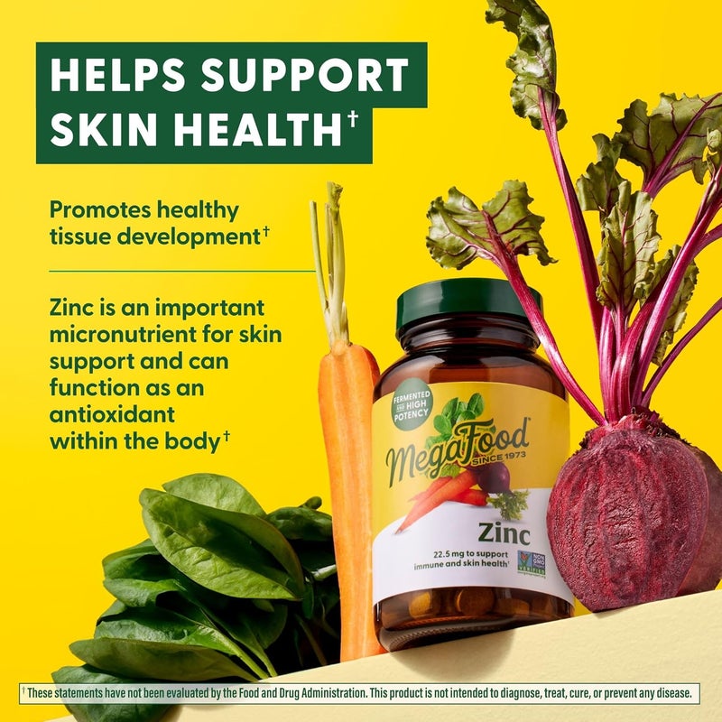 Megafood Zinc, 60 Tablets - Image 4