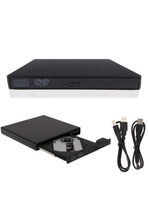 External PC Laptop USB 2.0 DVD CDR Writer Recorder Reader Player Burner Combo Drive Set