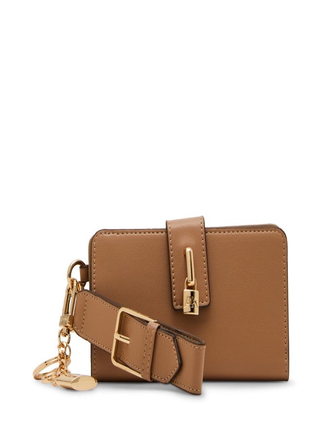 ANNE KLEIN 2 Piece Gift Set with Lock Wristlet and AK Bag Charm, Sunbaked, X-Small, Anne Klein Womens 2 Piece Gift Set With Lock Wristlet and Ak Bag Charm, Sunbaked - Image 1