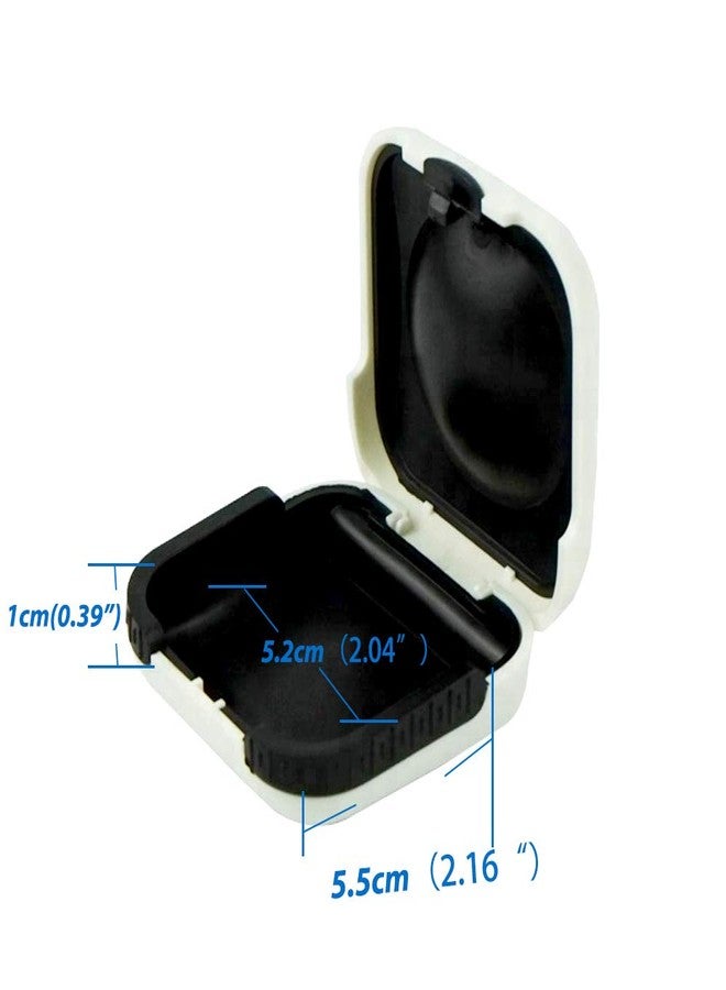 Phirunty Hearing Aid Case Hard Small Waterproof 2.16"*2.04"*0.39" Cushioned Interior for 2 Hearing Aids, ITE, RIC, CIC GPFATTRY(Style1) - Image 3