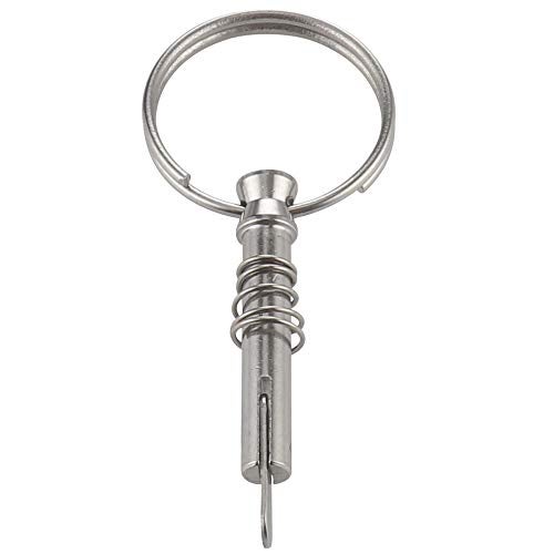 VTurboWay 4 Pcs Quick Release Pin 1/4" Diameter w/ Drop Cam & Spring, Usable Length 0.9", Full 316 Stainless Steel, Bimini Top Pins, Marine Hardware - Image 5