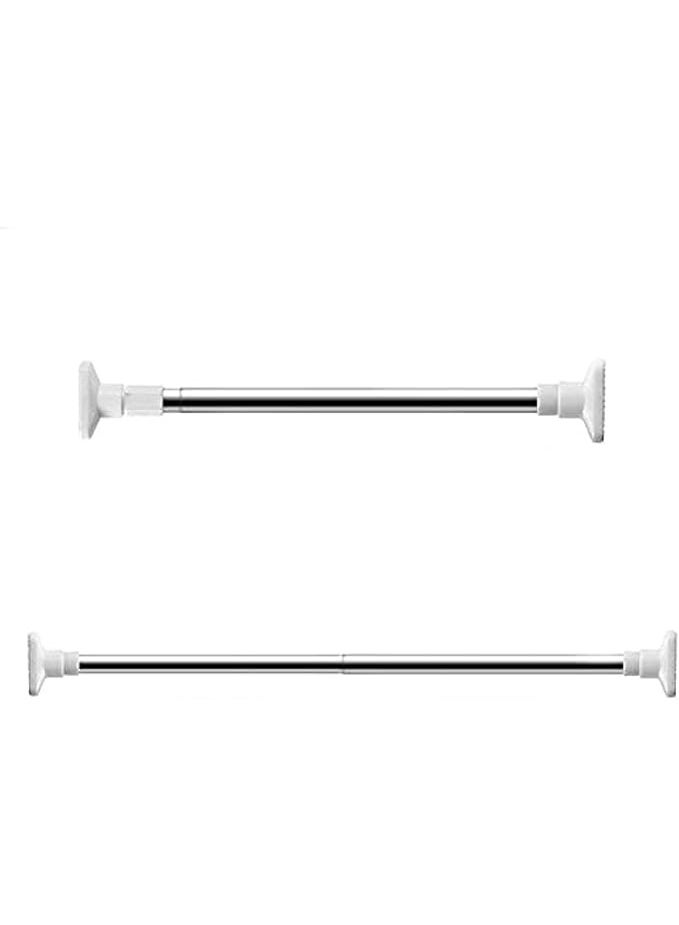 Extendable and retractable curtain rod – versatile and can be used as a clothesline (110–220 cm) OP - Image 1
