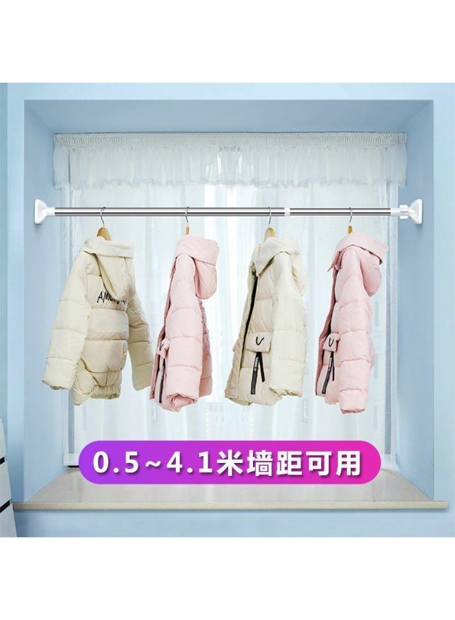 Extendable and retractable curtain rod – versatile and can be used as a clothesline (110–220 cm) OP - Image 3