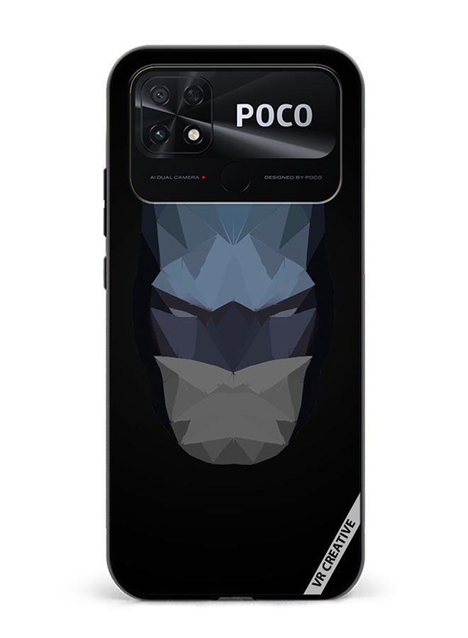 VR CREATIVE Protective Case Cover For Xiaomi Poco C40 Batman Design Multicolour - Image 1