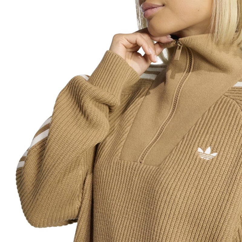 ADIDAS ORIGINALS FUNNEL NECK QUARTER ZIP Sweatshirt - Image 5
