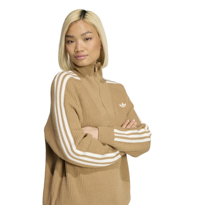 ADIDAS ORIGINALS FUNNEL NECK QUARTER ZIP Sweatshirt - Image 2
