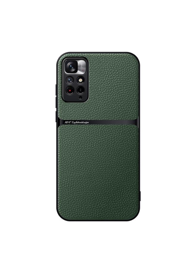اس-توب جراب لهاتف Redmi Note 11 Pro Global / Note 11E Pro 5G جراب هاتف مغناطيسي من جلد الليتشي بتغطية كاملة ومضاد للصدمات - Image 1