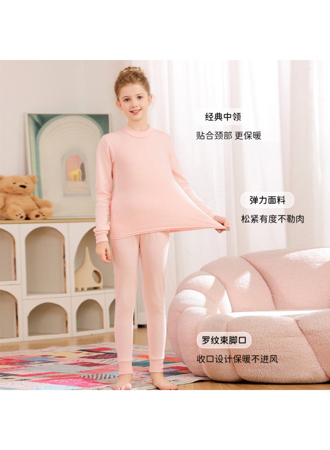 Fenton kids Underwear Autumn/winter Set - Semi-turtleneck Thermal Base Layer For Boys & Girls - Image 3