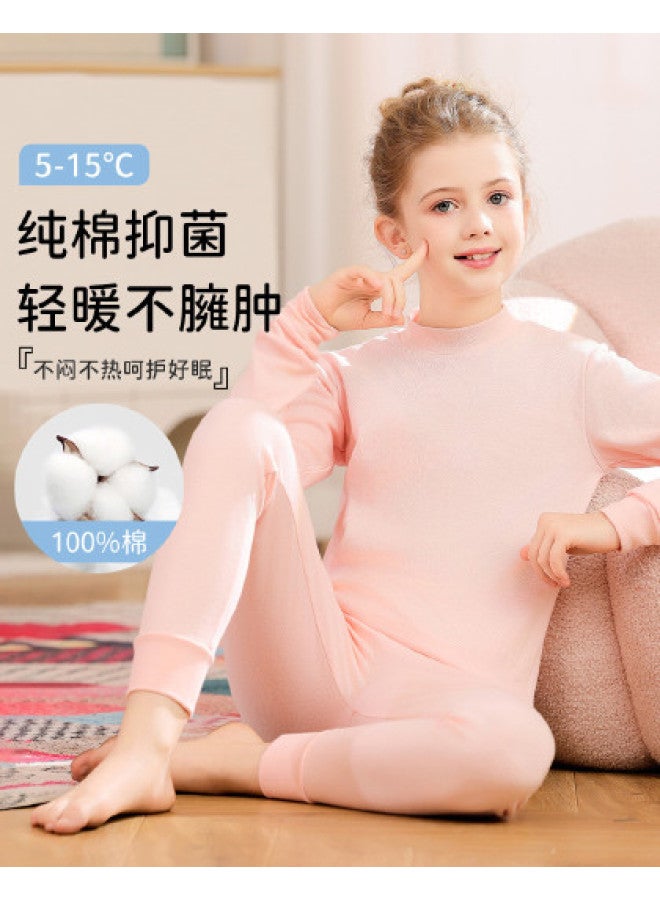 Fenton kids Underwear Autumn/winter Set - Semi-turtleneck Thermal Base Layer For Boys & Girls - Image 1