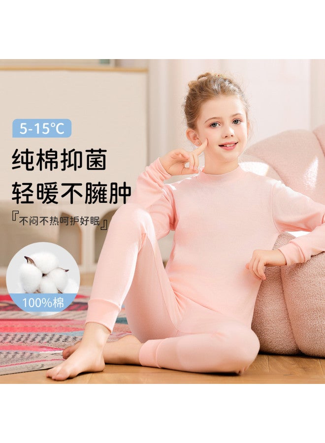 Fenton kids Underwear Autumn/winter Set - Semi-turtleneck Thermal Base Layer For Boys & Girls - Image 2