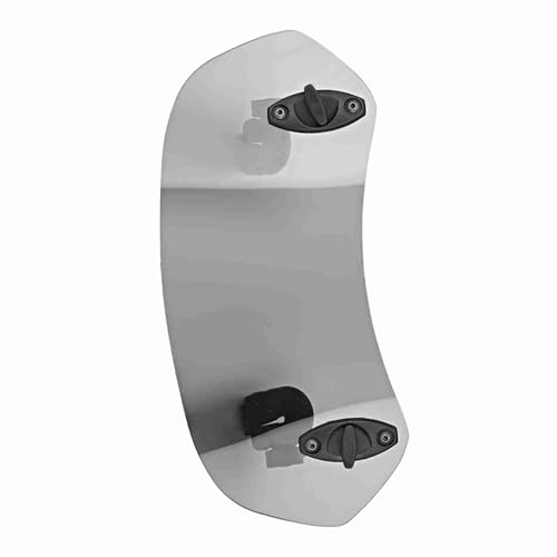 EVGATSAUTO Motorcycle Extension, Wind Motorcycle Adjustable Clip On Windscreen Wind Windscreen Extender for - Image 3
