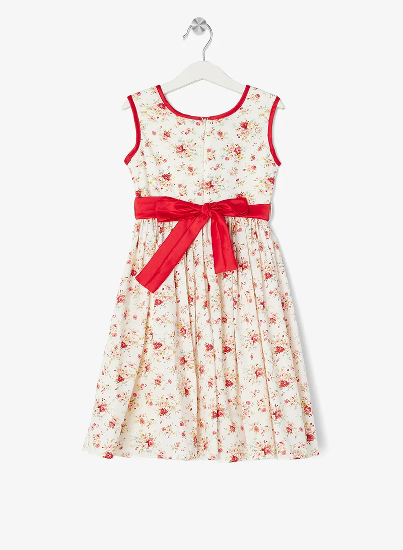 ليتل جولدن ابل فستان صغير بطبعة زهور