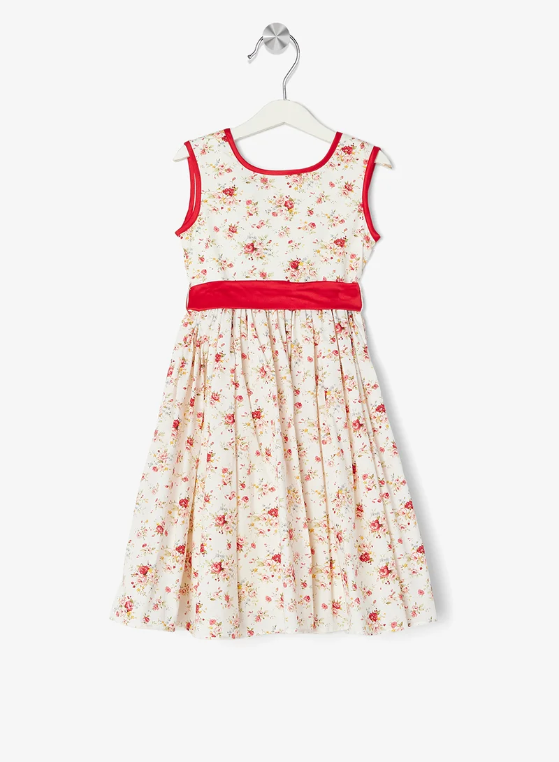 ليتل جولدن ابل فستان صغير بطبعة زهور