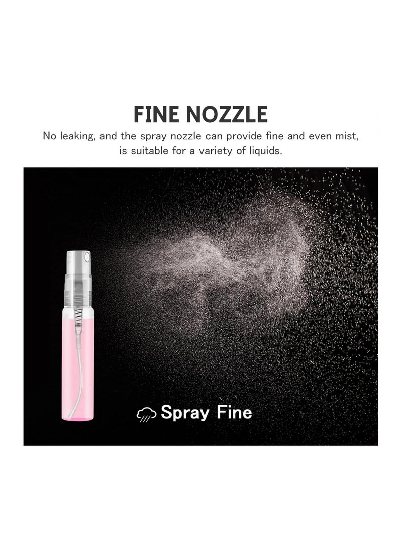 Generic - Mini Spray Bottles 105PCS 5ML Clear Glass Perfume Bottles Refillable Fine Mist Spray Bottles Empty Fragrance Scent Sample Spray Containers Cosmetics Make up Atomizer for Cleaning Travel Essential Oils - Image 1