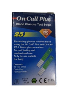 Cool Plus Blood Glucose Test Strips 25 Strips