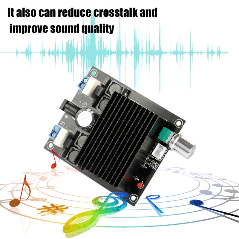 TDA7498 2*100W Class D Power Amplifier Board Assembled Dual Audio Stereo Digital Module - Image 2
