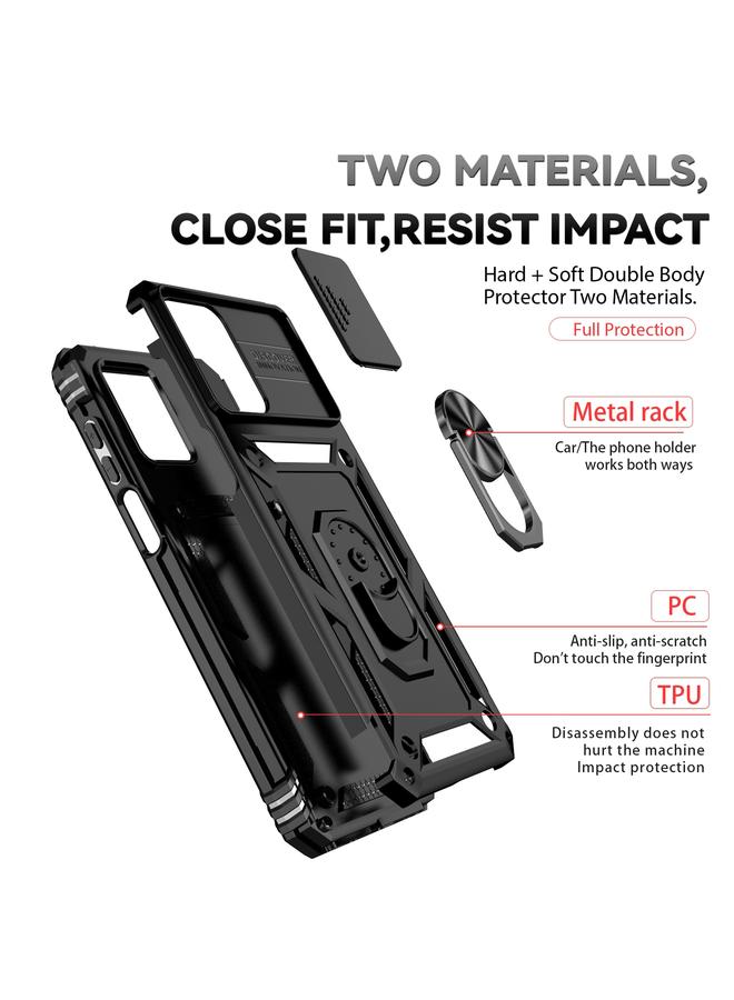 S-TOP Case For Motorola Moto G 5G 2023 Sliding Camshield Holder Phone Case - Image 3
