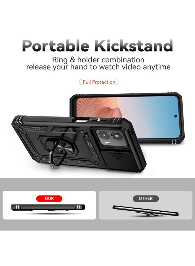 S-TOP Case For Motorola Moto G 5G 2023 Sliding Camshield Holder Phone Case - Image 5