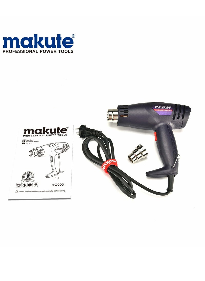 makute Makute HEAT GUN HG003 - Reliable 1600W Heat Gun for Professional and DIY Projects  - Image 5