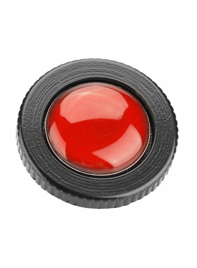 ANGGREK Quick Release Plate Mini Aluminium Alloy Round Quick Release Plate Ultralight Quick Release Plate for Manfrotto Compact Action Tripod (Rojo) - Image 4