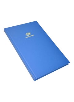 FIS Ledger Book, Azure Laid Ledger Paper, FS (210 x 330 mm) Size, 2 Quire - FSACLTC2Q82