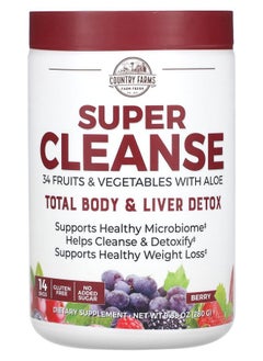 COUNTRY FARMS Super Cleanse Berry 9.88 oz (280 g) 